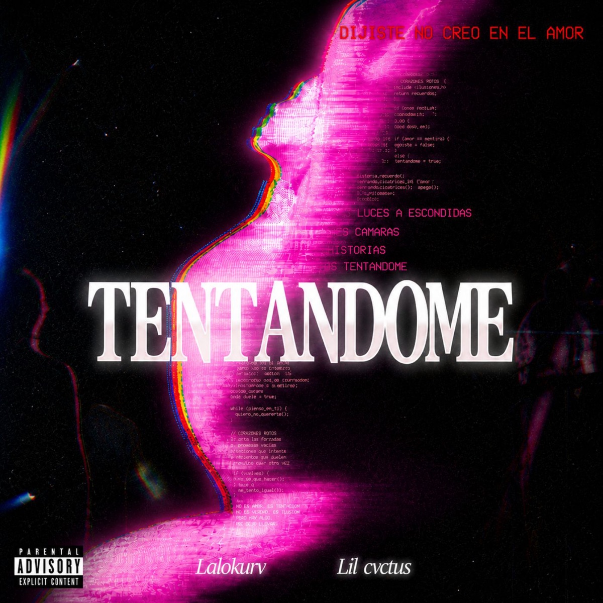 TENTANDOME (feat. lil cvctus) - Single by Lalokurv album cover