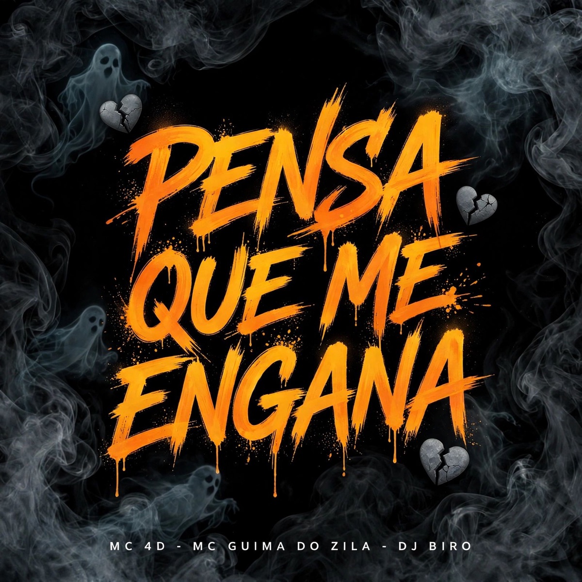 Pensa Que Me Engana - Single by MC 4D & DJ Biro album cover