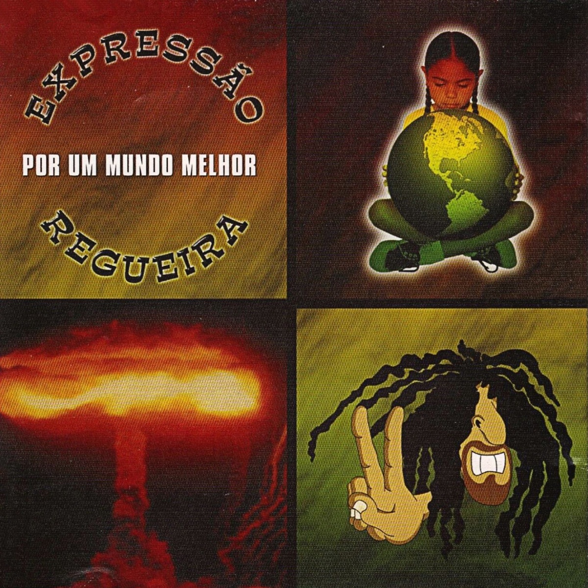 Por um Mundo Melhor - EP by Expressão Regueira album cover