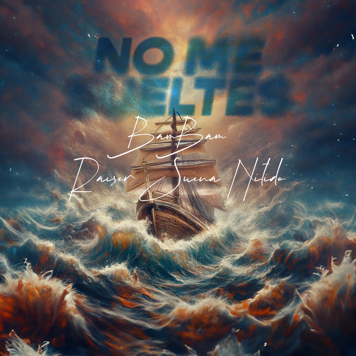 No Me Sueltes - Single by Raiser Suena Nitido & BamBam album cover
