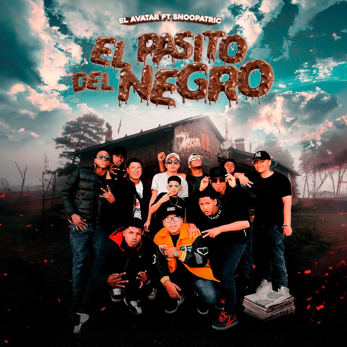 El pasito del Negro (feat. El Avatar & Snoopatrick) - Single by Javi Music Oficial album cover