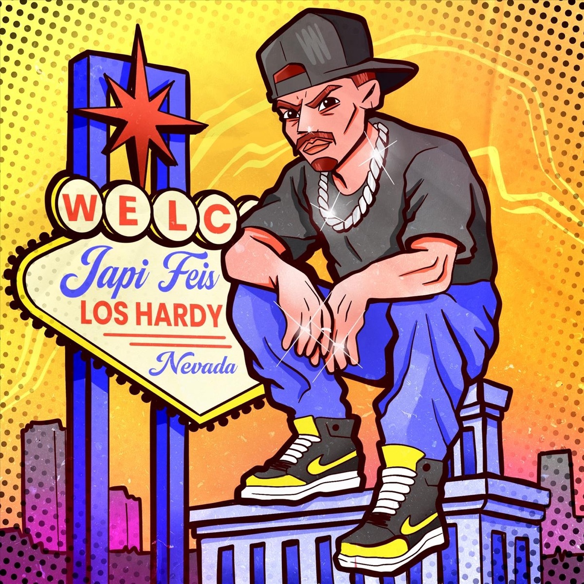 Los Hardy - Single by Japi Feis album cover