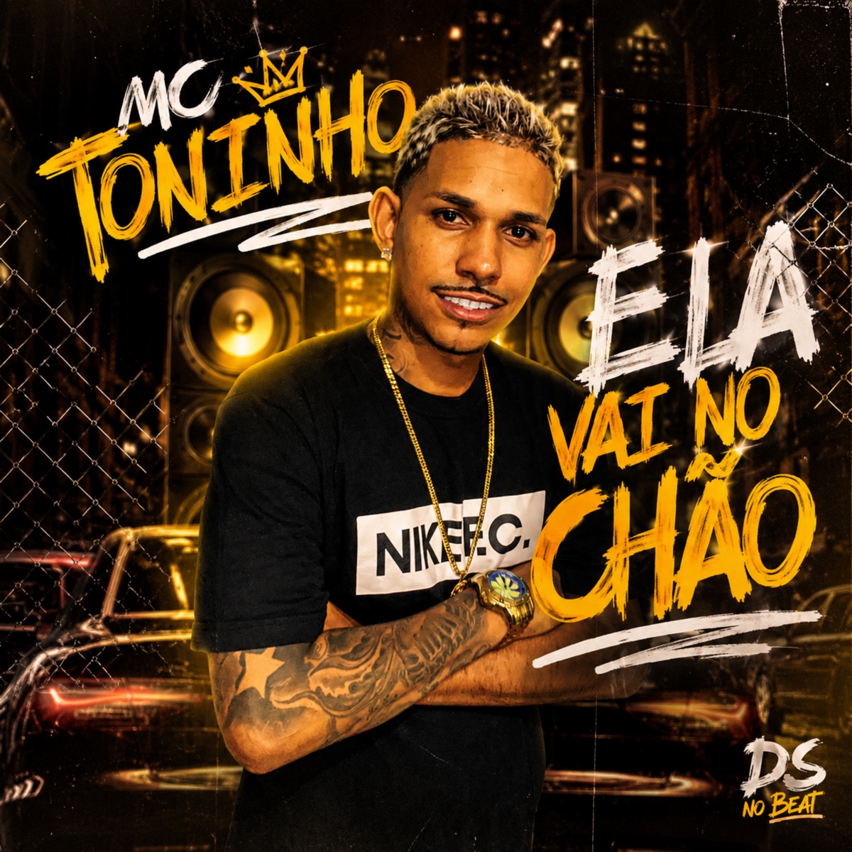 Ela vai no chão - Single by DS no Beat & Mc Toninho album cover