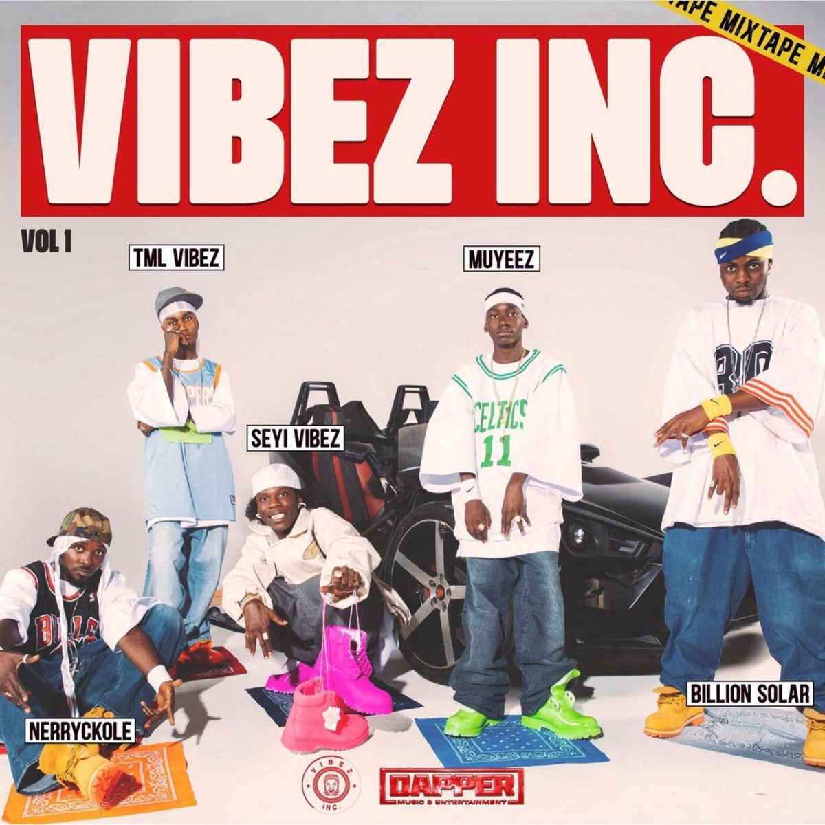 Vibez Incorporation Mixtape, Vol. 1 by Seyi Vibez album cover