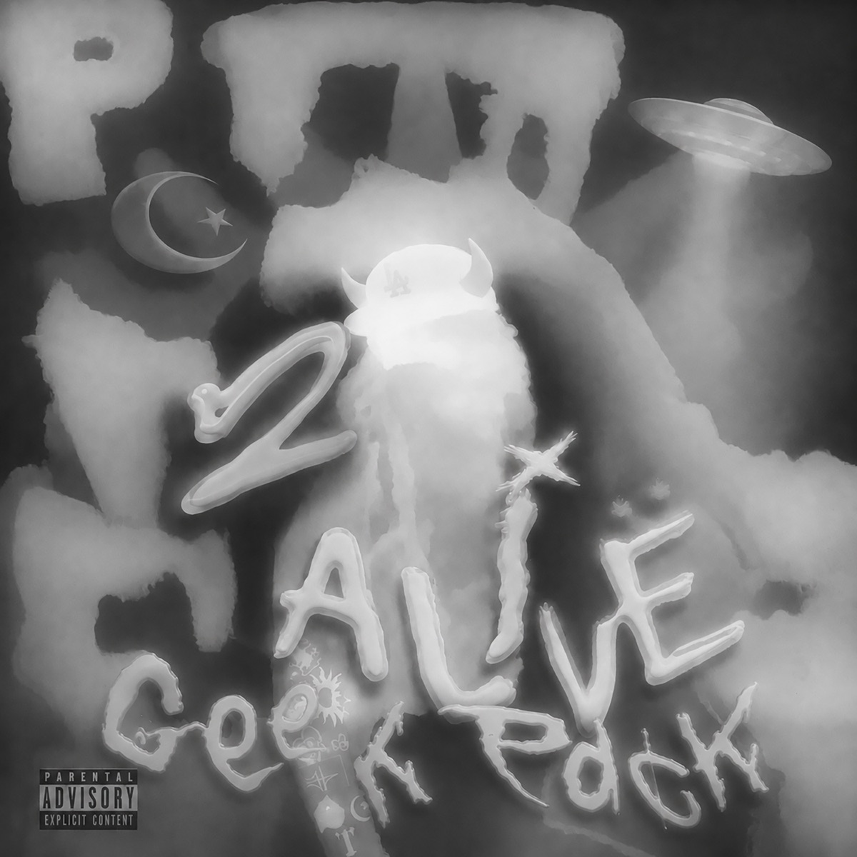 2 Alivë (Geëk Pack) by Yeat album cover