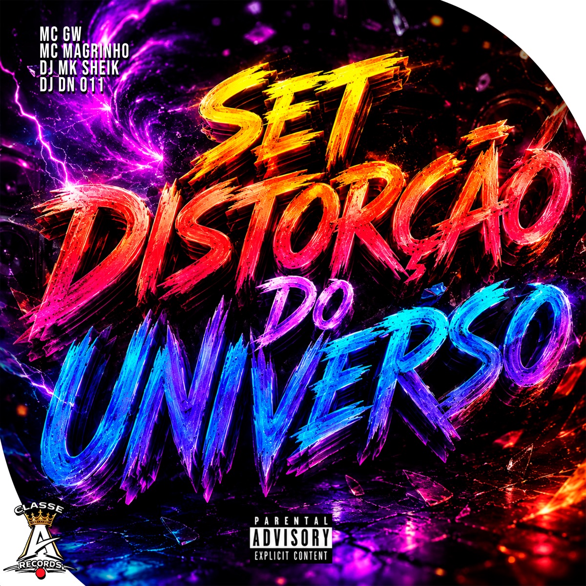 SET DISTORÇÃO DO MULTIVERSO - Single by Dj Mk Sheik, DJ DN 011, Mc Magrinho & Mc Gw album cover