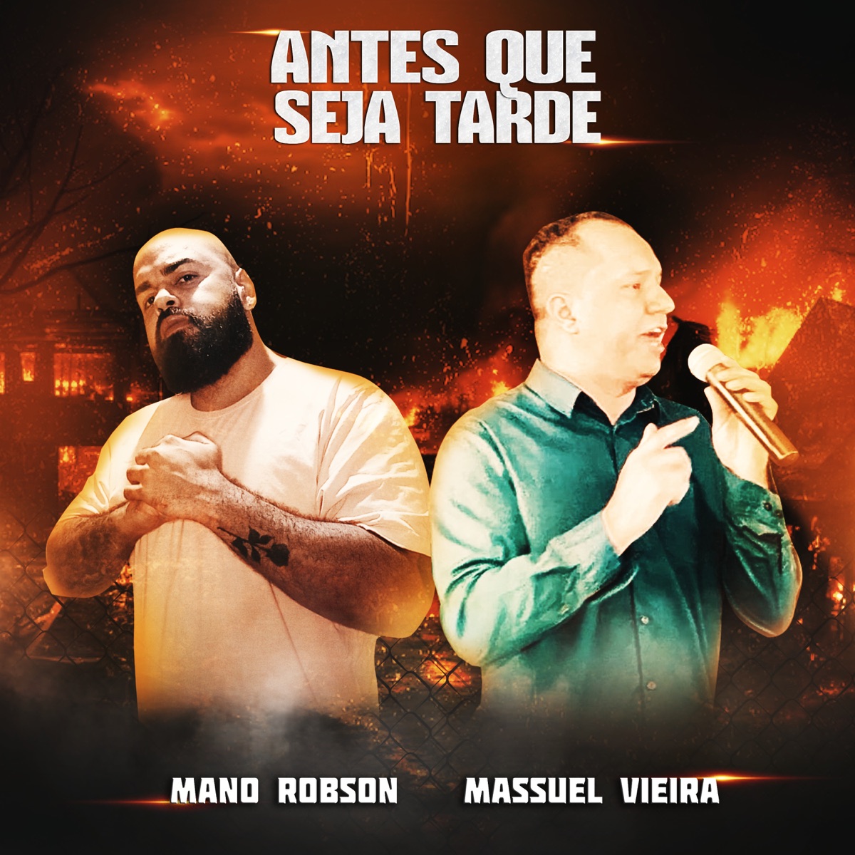 Antes Que Seja Tarde - Single by Mano Robson & Massuel Vieira album cover