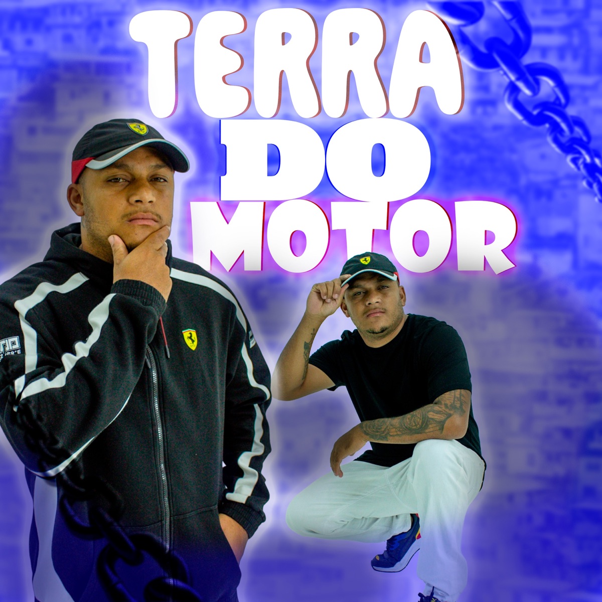 TERRA DO MOTOR - Single by Mc Drade, DJ PH CALVIN & AGUIA 1987 album cover