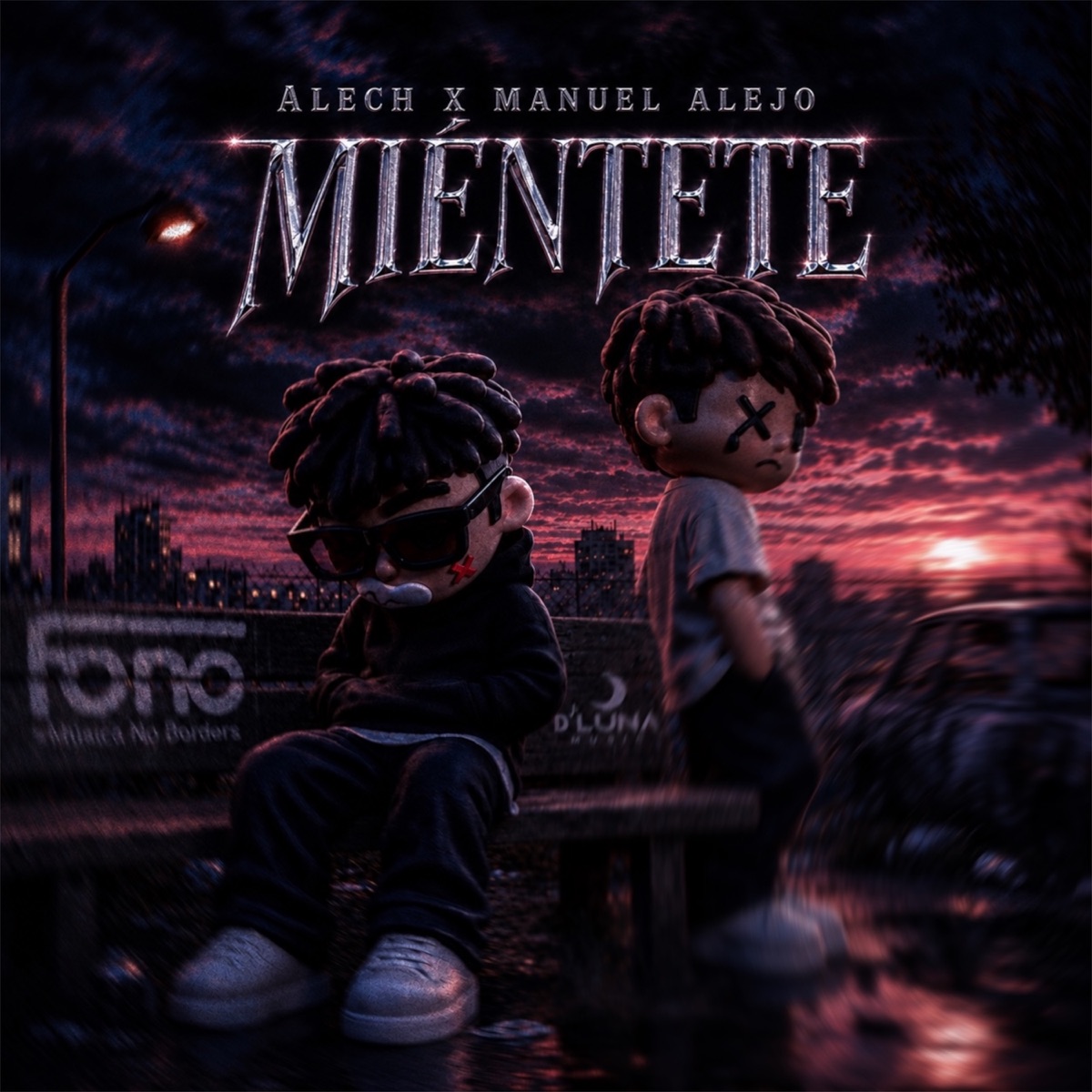 MIENTETE - Single by ALECH & Manuel Alejo album cover