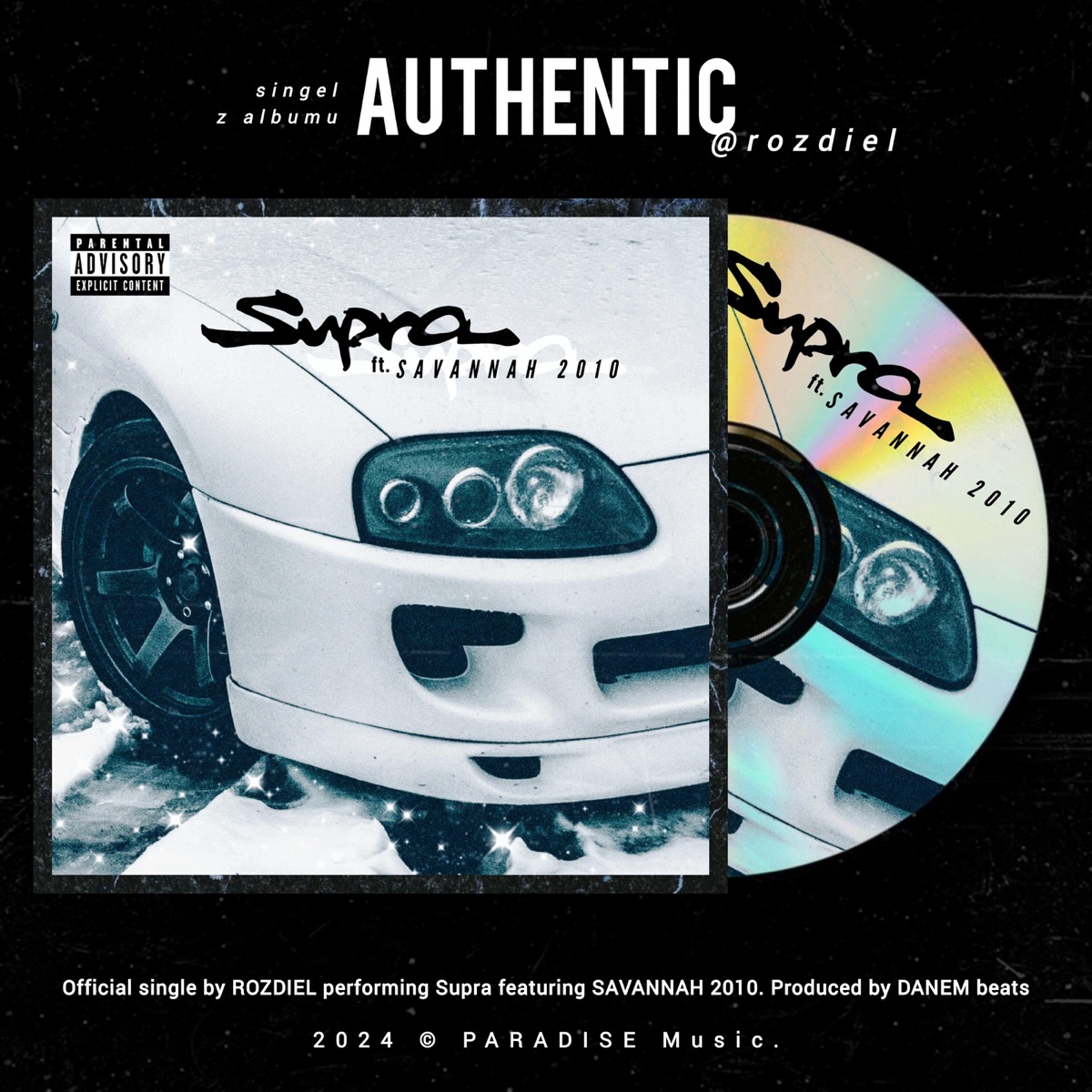 Supra (feat. Savannah 2010) - Single by Rozdiel album cover