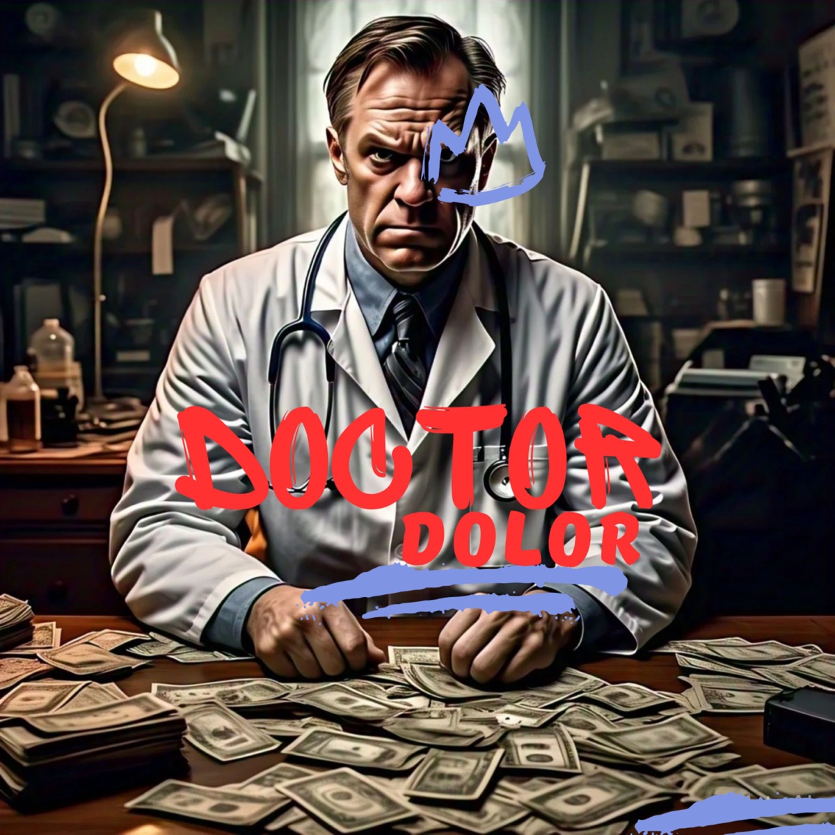 DOCTOR DOLOR (feat. Krypto El Merak, Drelo MC & Dj Kane Bta) - Single by Valijas Crew & Alka Culture album cover