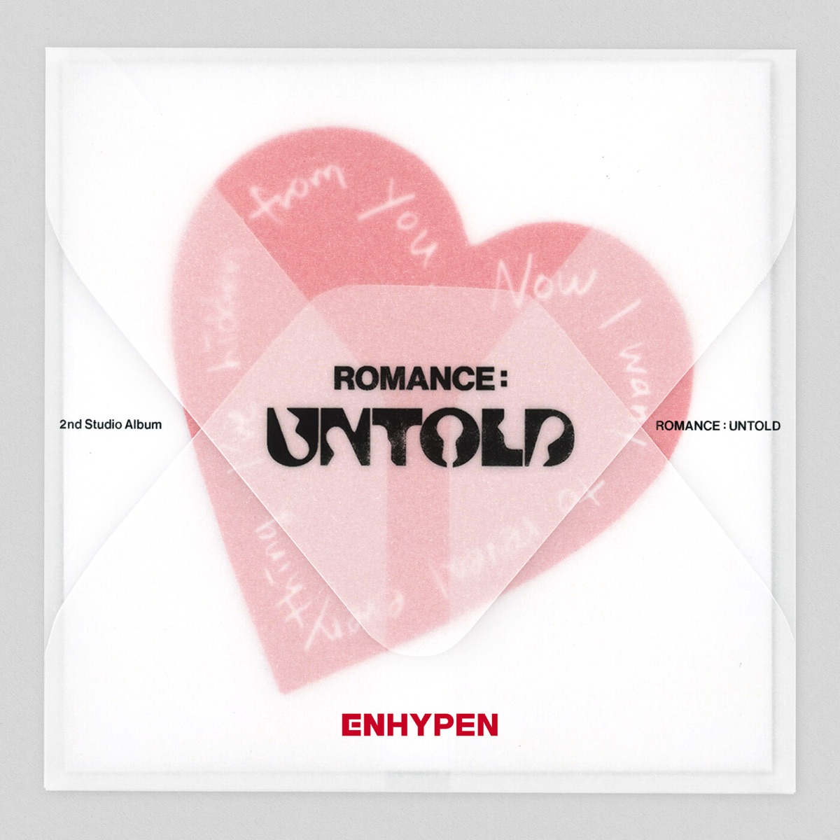 ROMANCE : UNTOLD by ENHYPEN album cover