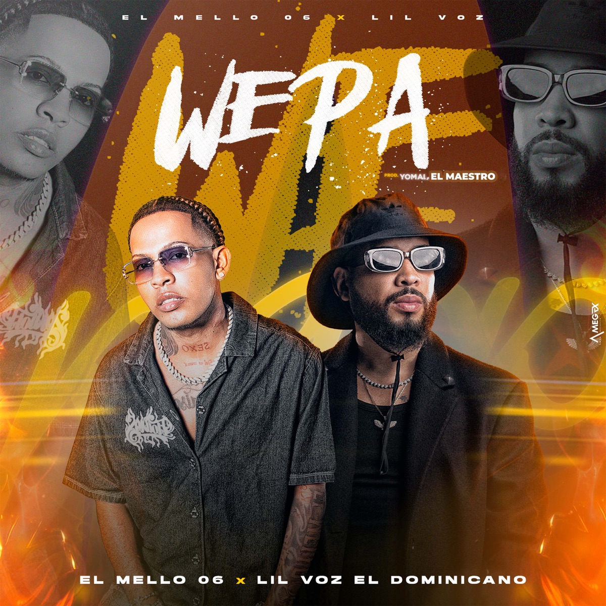 WEPA - Single by El Mello 06, Lil Voz El Dominicano & Yomal El Maestro album cover