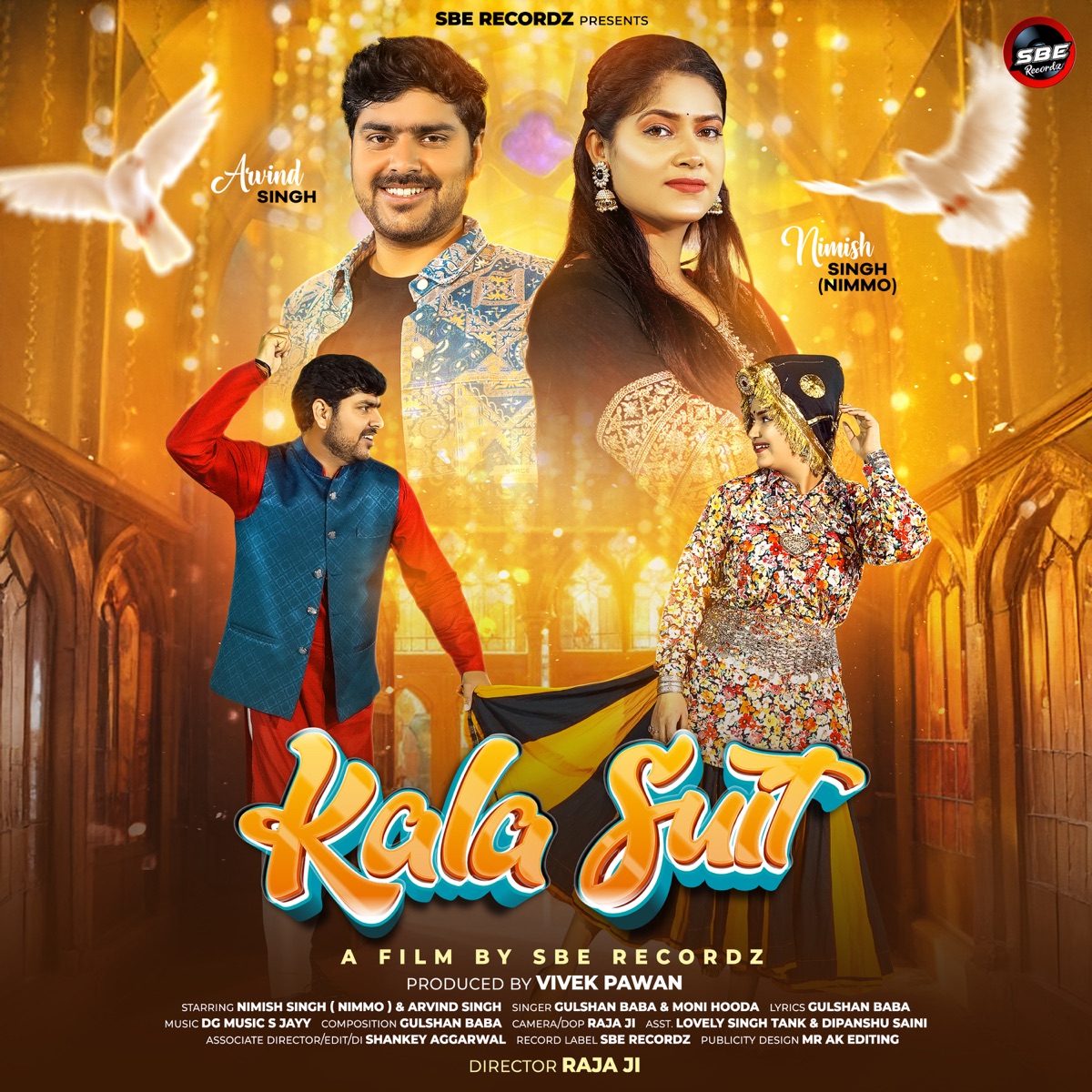Kala Suit - Single by Gulshan Baba & Moni Hooda album cover
