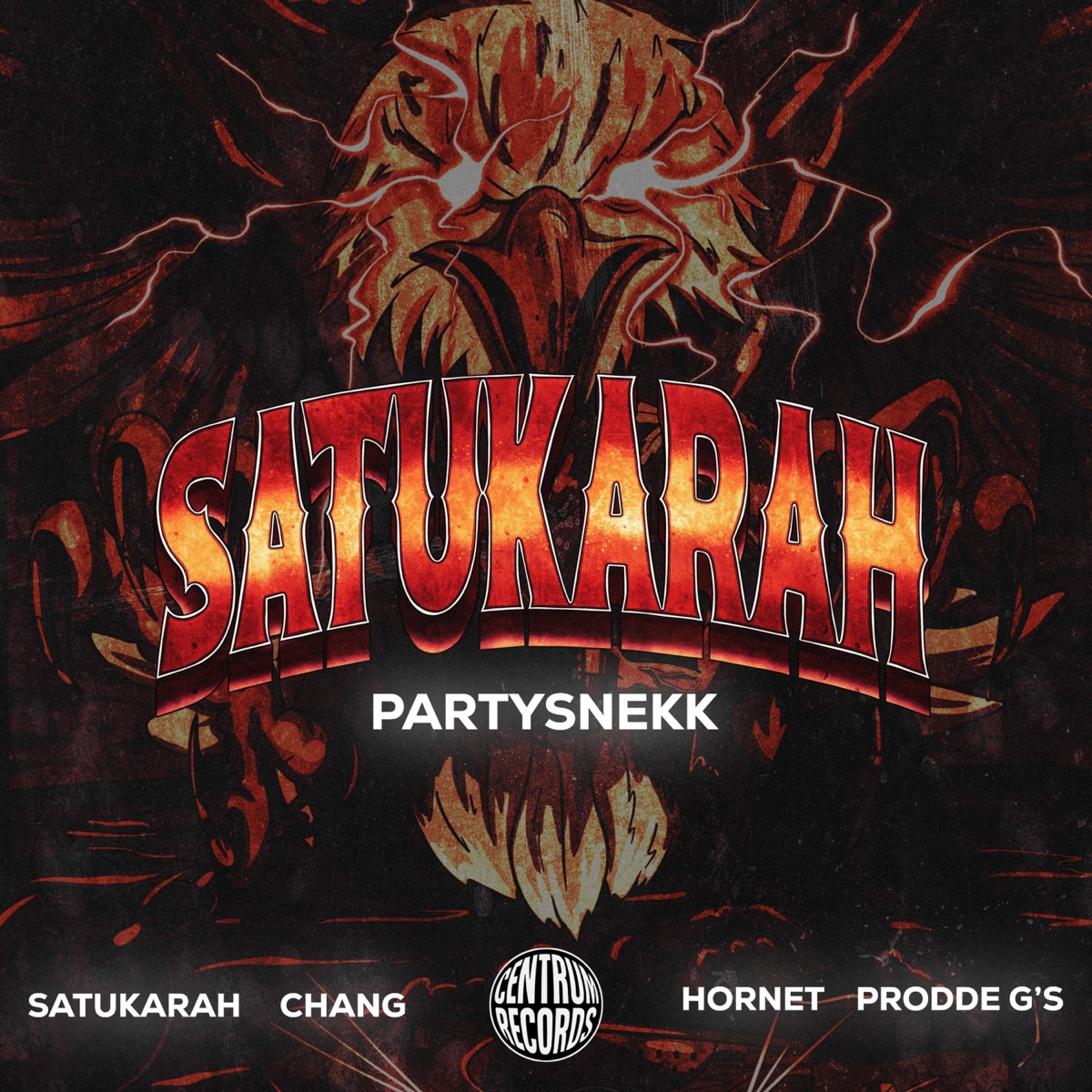 SATUKARAH (Partysnekk) - Single by SATUKARAH, CHANG, Hornet & Prodde G's album cover