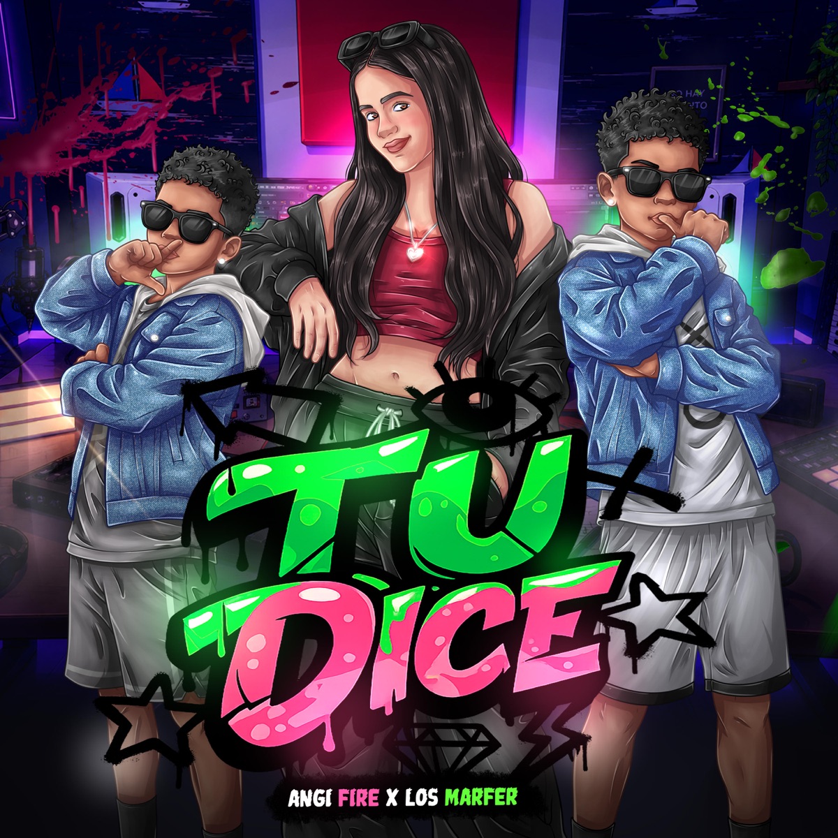 TU DICE - Single by Angi Fire album cover