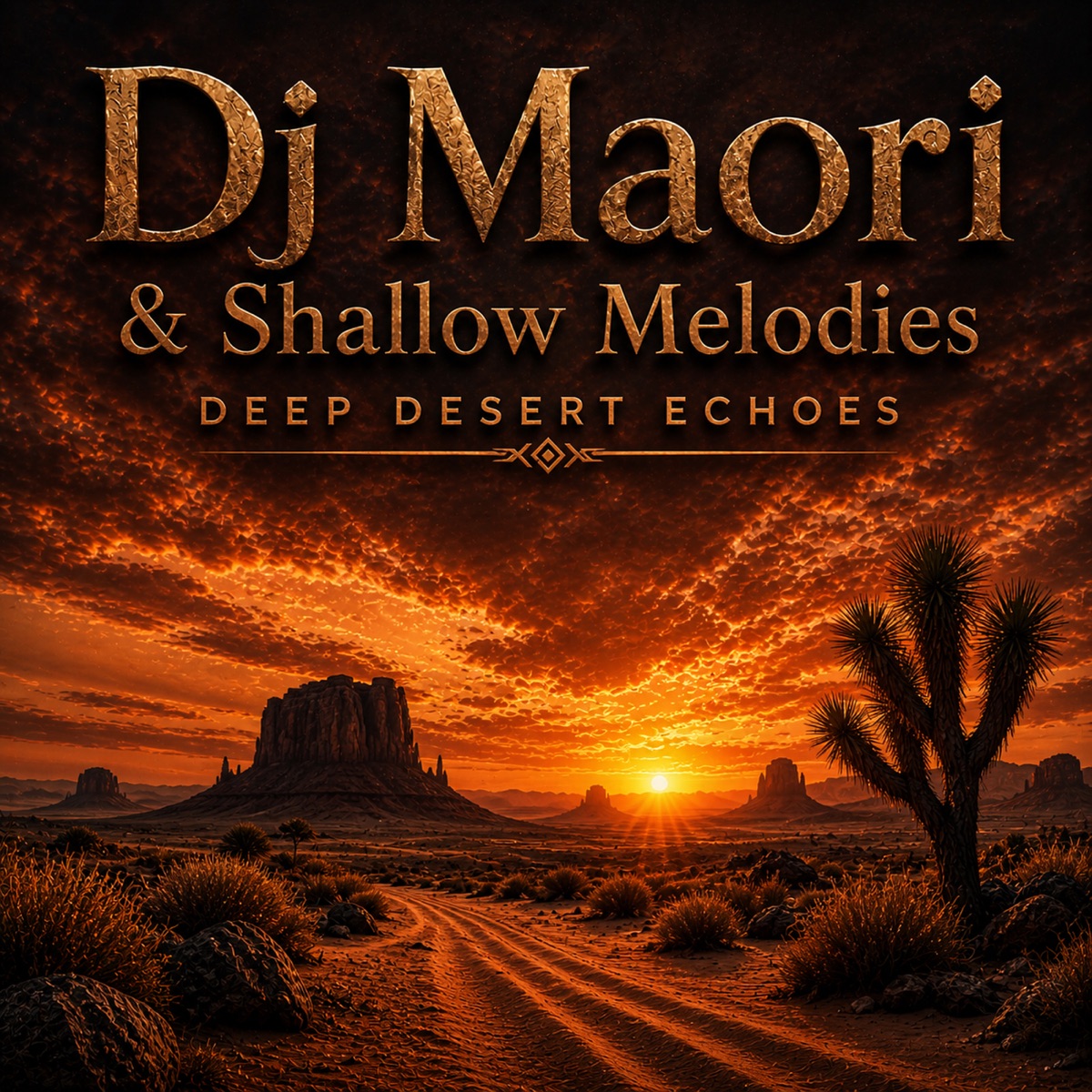 Deep Desert Echoes - Single by Dj Maori & Shallow Melodies album cover