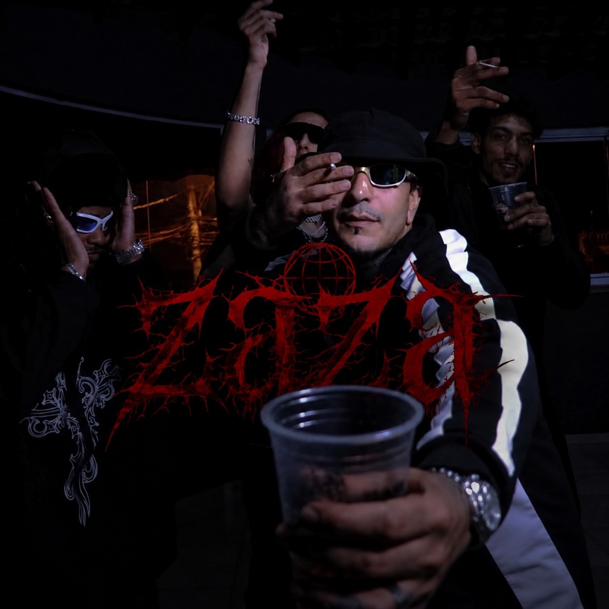 ZAZA (feat. Hit House) - Single by Dexxx Mandreh, S1IX, Vagoz & Bijuuu album cover