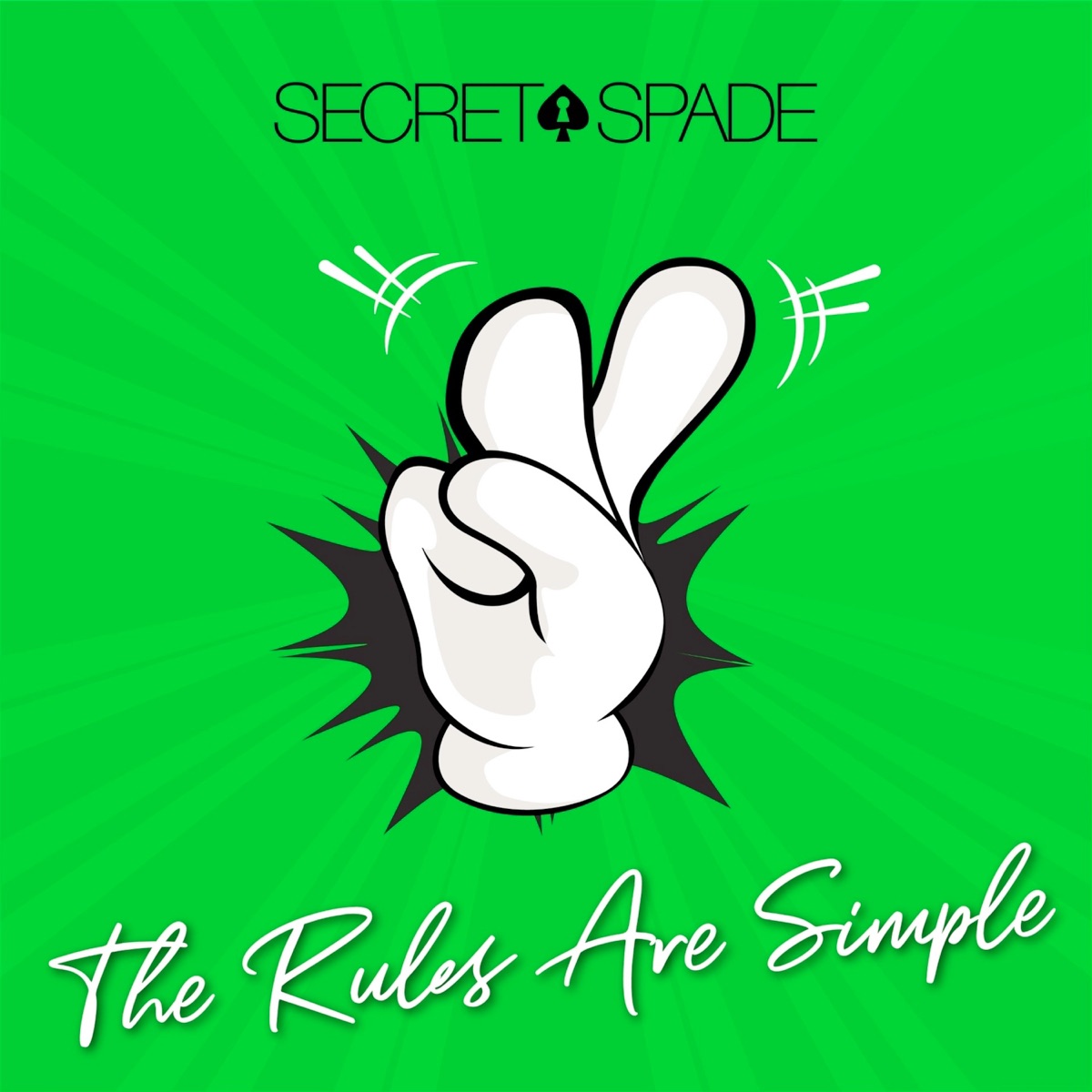 The Rules Are Simple - Single by Secret Spade album cover
