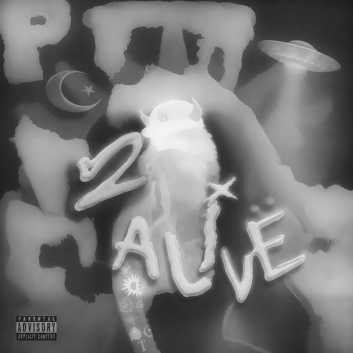 2 Alivë by Yeat album cover