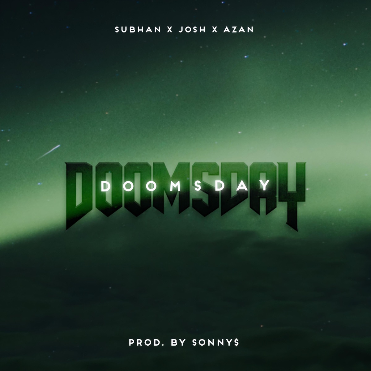 Doomsday (feat. Azan Ali, Josh Palijo & Subhan Mallah) - Single by Sonny$ album cover
