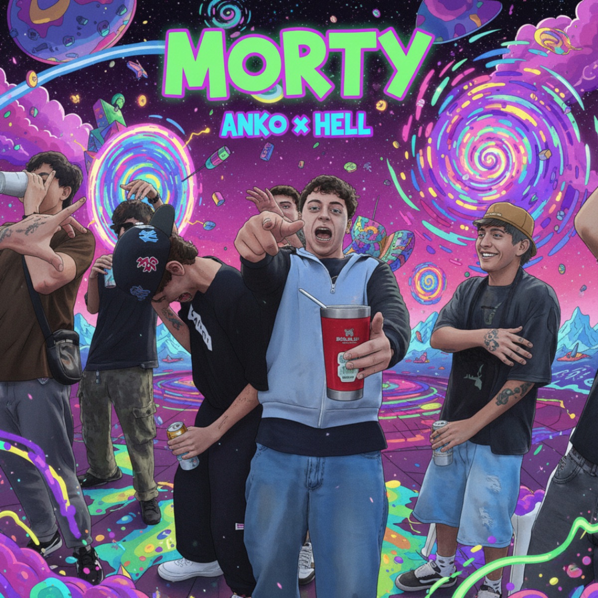 Morty - Single by ANKO & Hell album cover