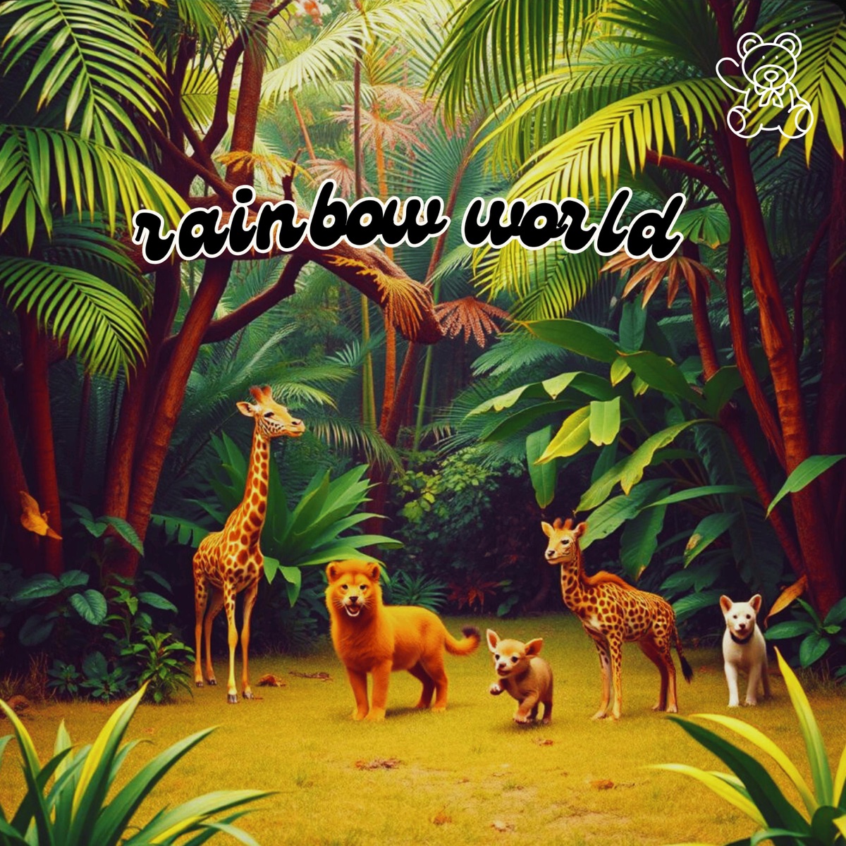 Rainbow World by Gummy Bear album cover