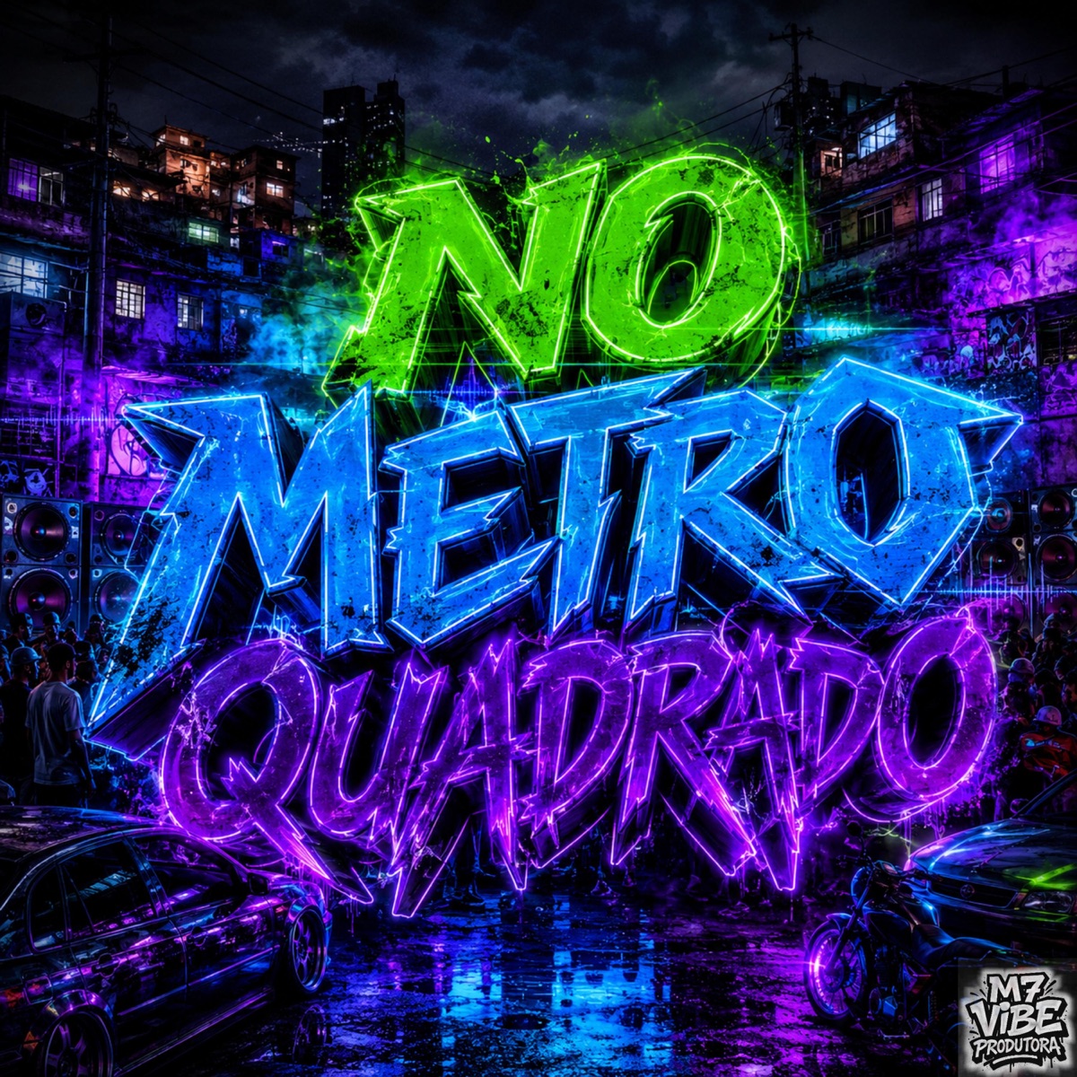 No Metro Quadrado - Single by DJ ZK ORIGINAL, DJ Boka maestro, Mc Gomes BH & Santos MC album cover