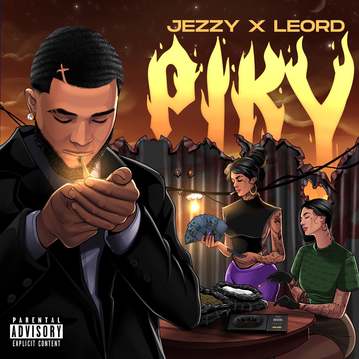 PIKY - Single by Jezzy & Leo RD album cover