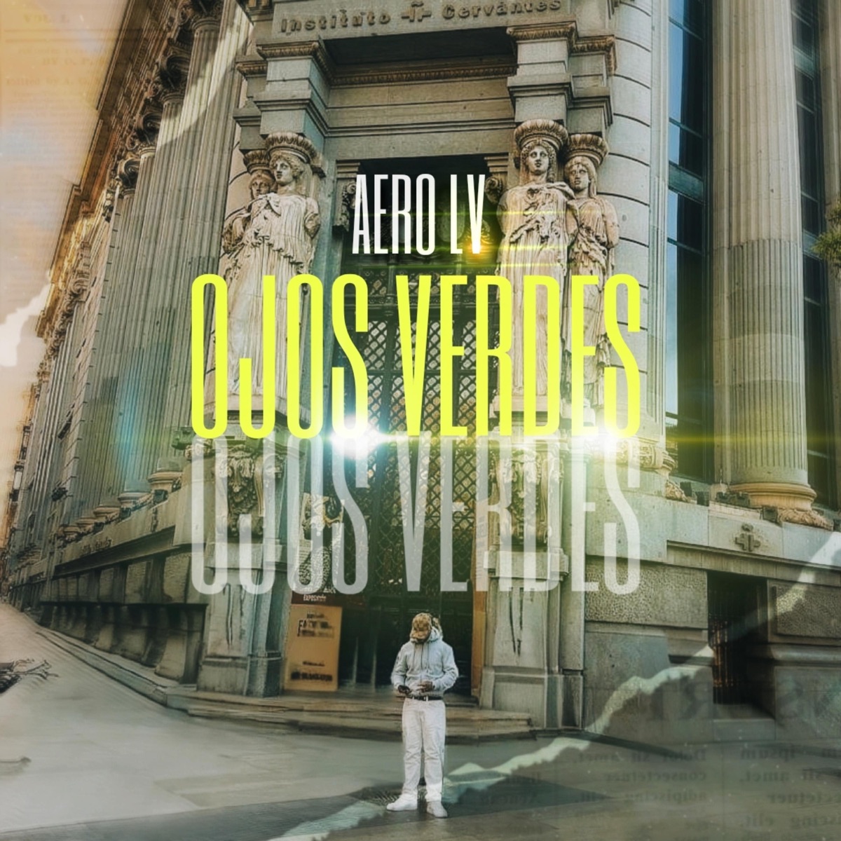 Ojos Verdes - Single by Aero LV album cover