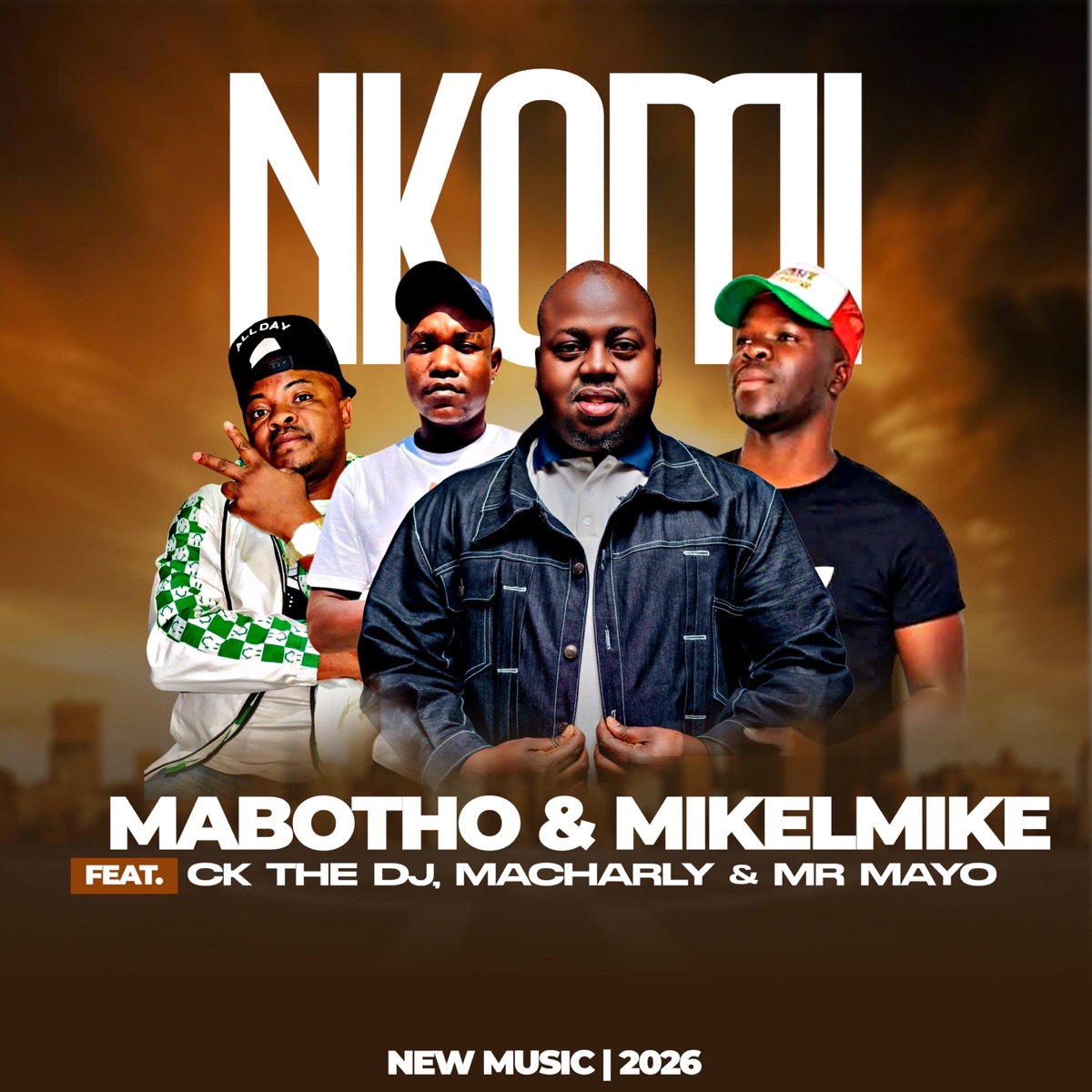 Nkomi wae roba noka (feat. Mikelmike, Ck the dj, Macharly & Mr Mayo) - Single by Mabotho s album cover