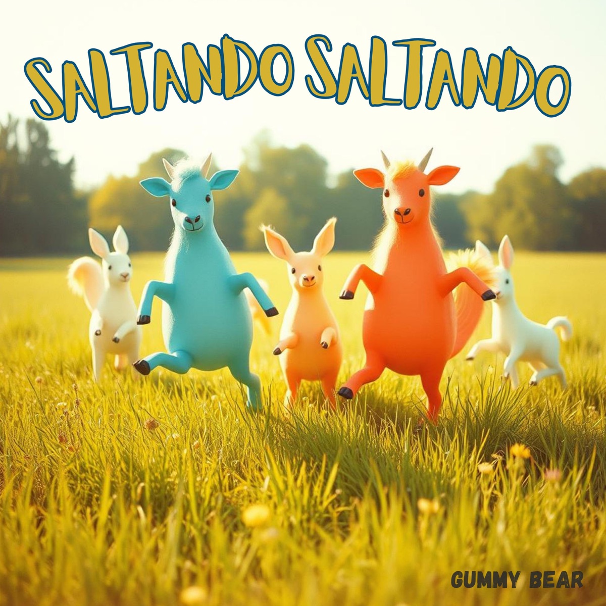 Saltando Saltando (feat. Jéssica Sousa, Dore Mi & Lullaby Time) - Single by Gummy Bear album cover