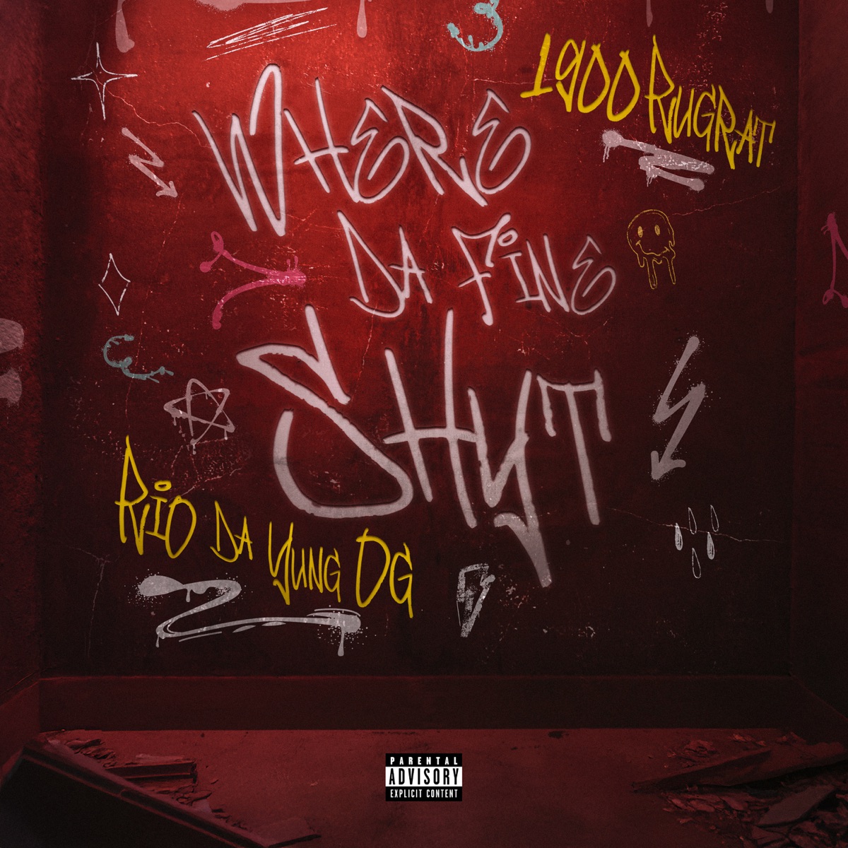 Where Da Fine Shyt (feat. Rio Da Yung Og) - Single by 1900Rugrat album cover