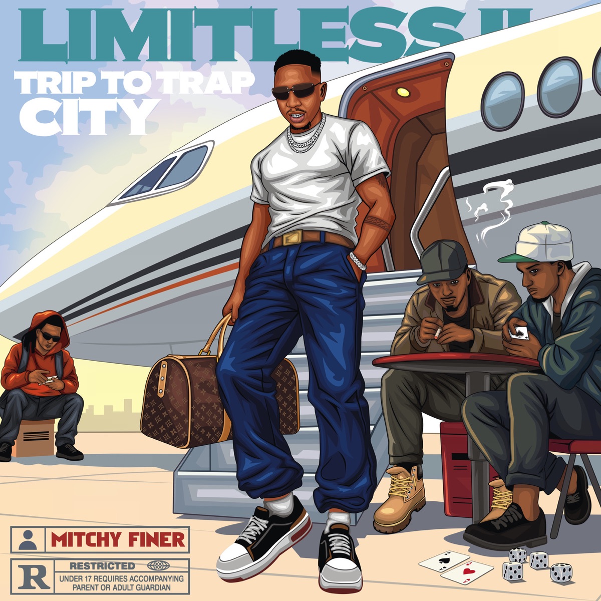 Limitless II (Trip To Trap City) - EP by Mitchy Finer album cover