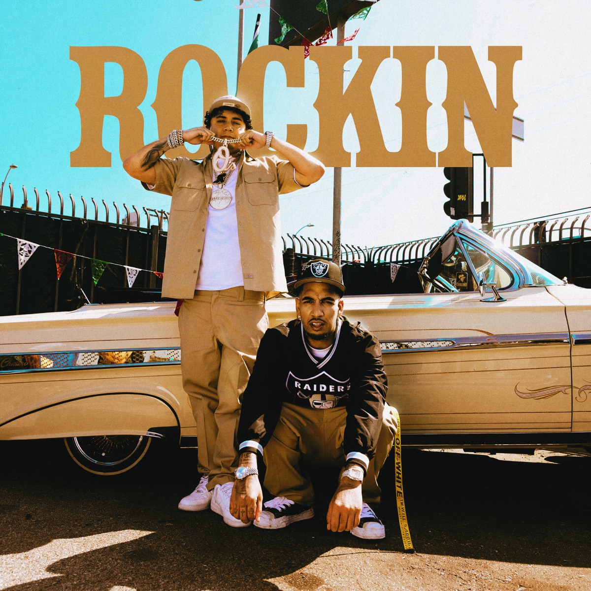 ROCKIN - Single by Shoreline Mafia, OHGEESY & Fenix Flexin album cover