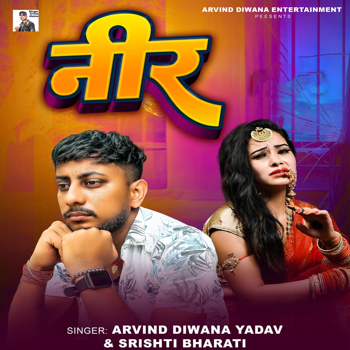 Neer - Single by Arvind Diwana Yadav & Srishti Bharti album cover