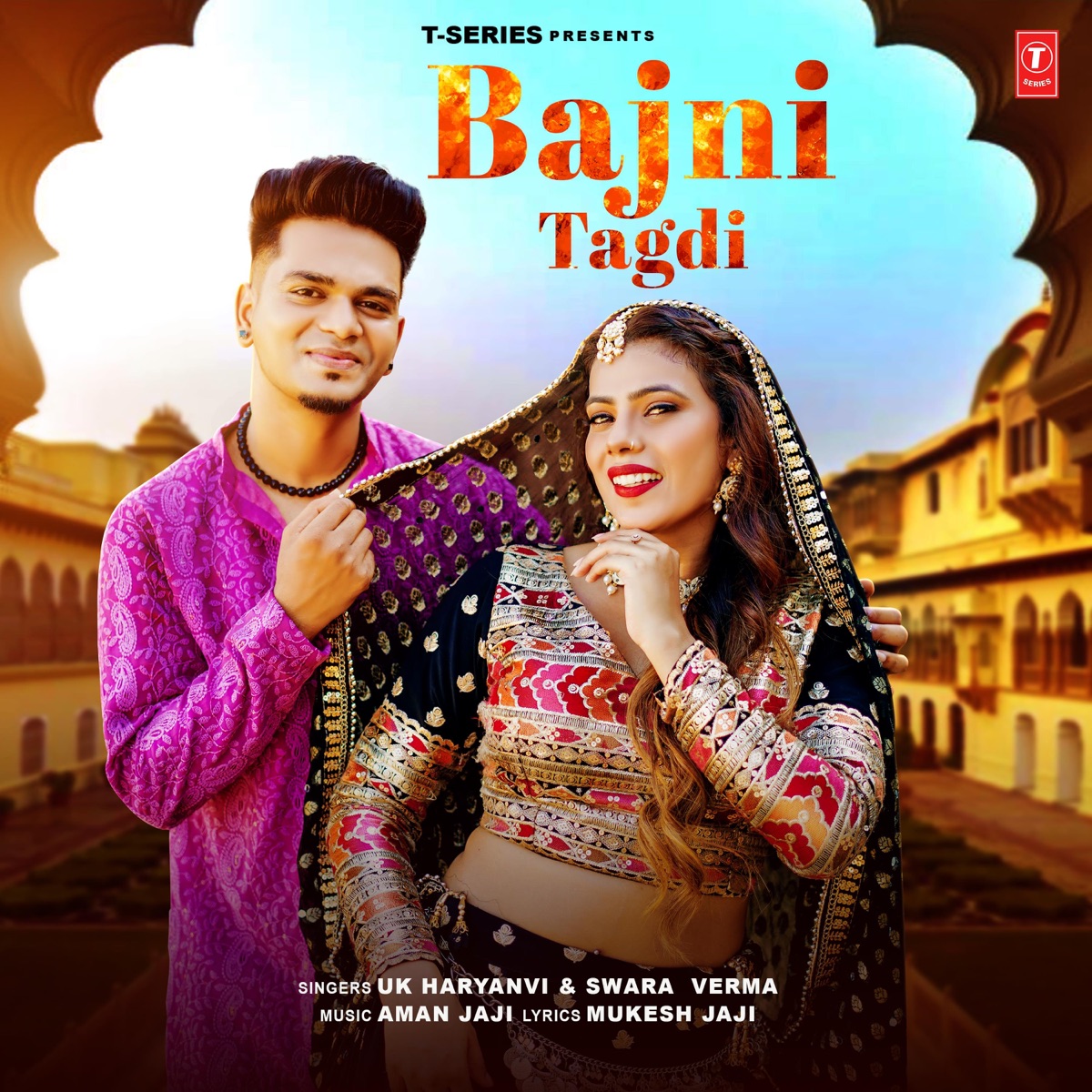 Bajni Tagdi - Single by Uk Haryanvi & Swara Verma album cover