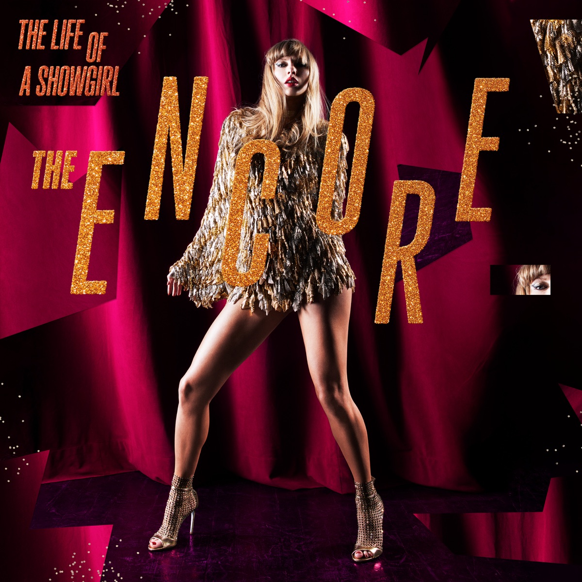 The Life of a Showgirl: The Encore by Taylor Swift album cover artwork