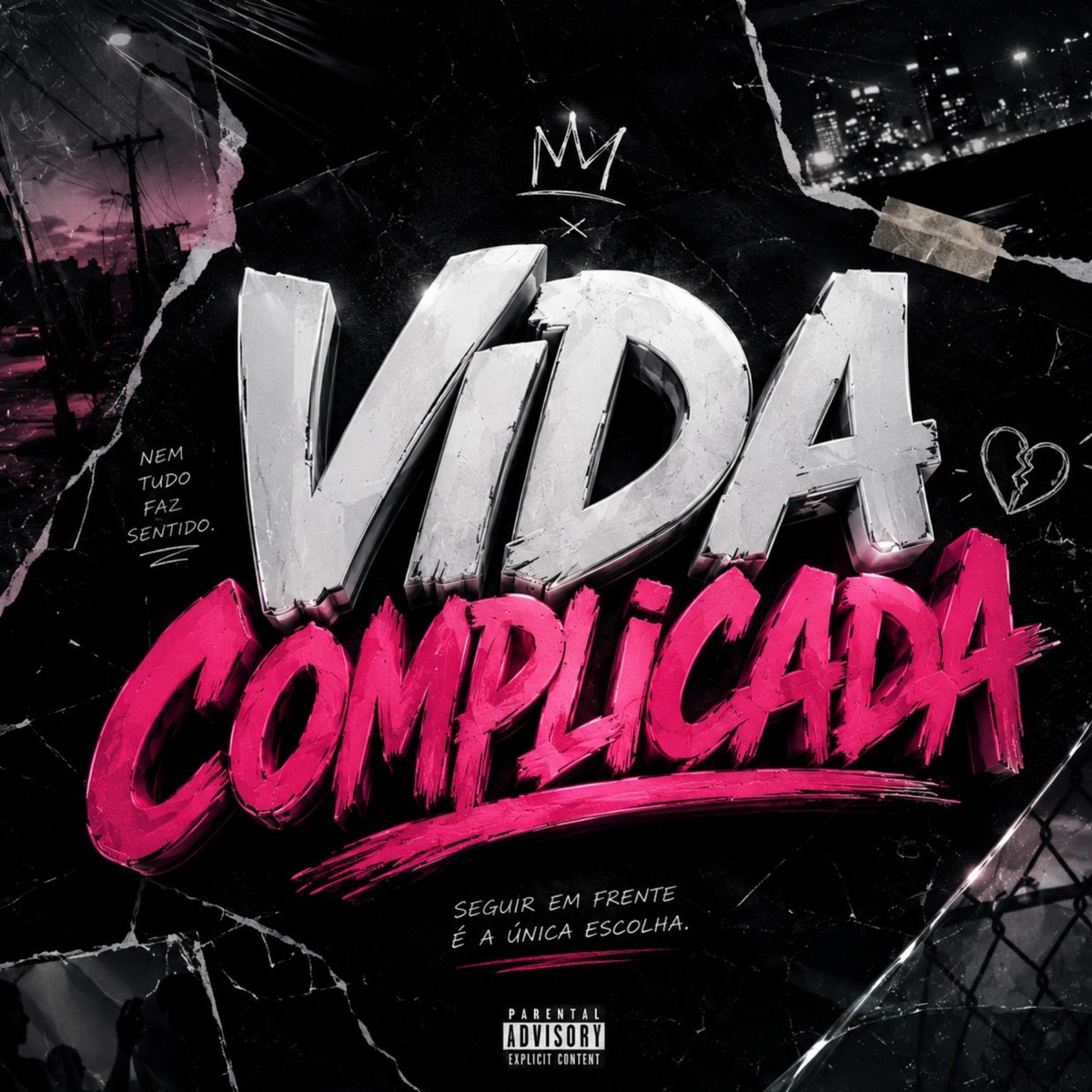 Vida Complicada - Single by Shemp Records & Mc bruxo album cover