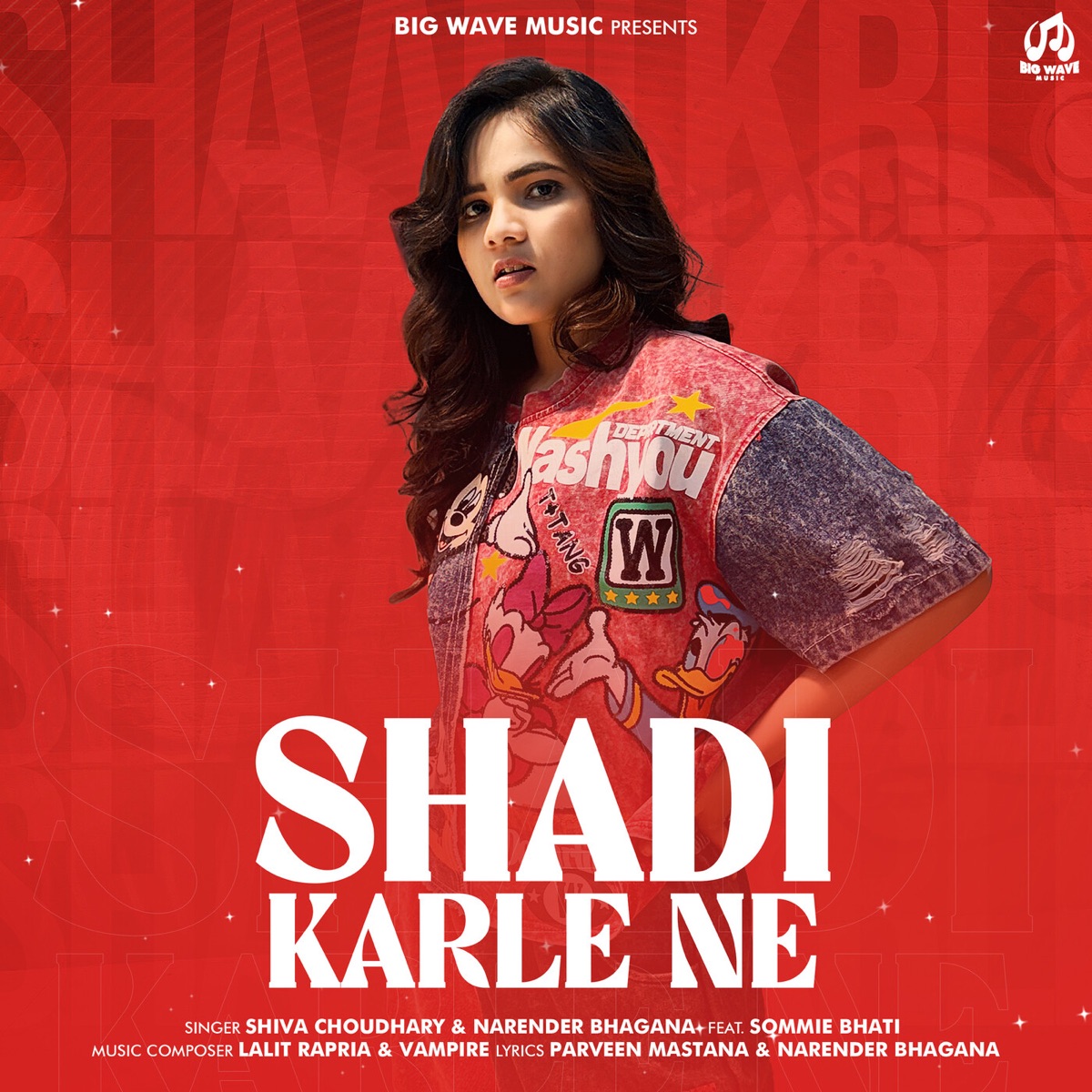 Shadi Karle Ne (feat. sommie Bhati) - Single by Lalit Rapria, Shiva Choudhary, Narender Bhagana & Vampire album cover