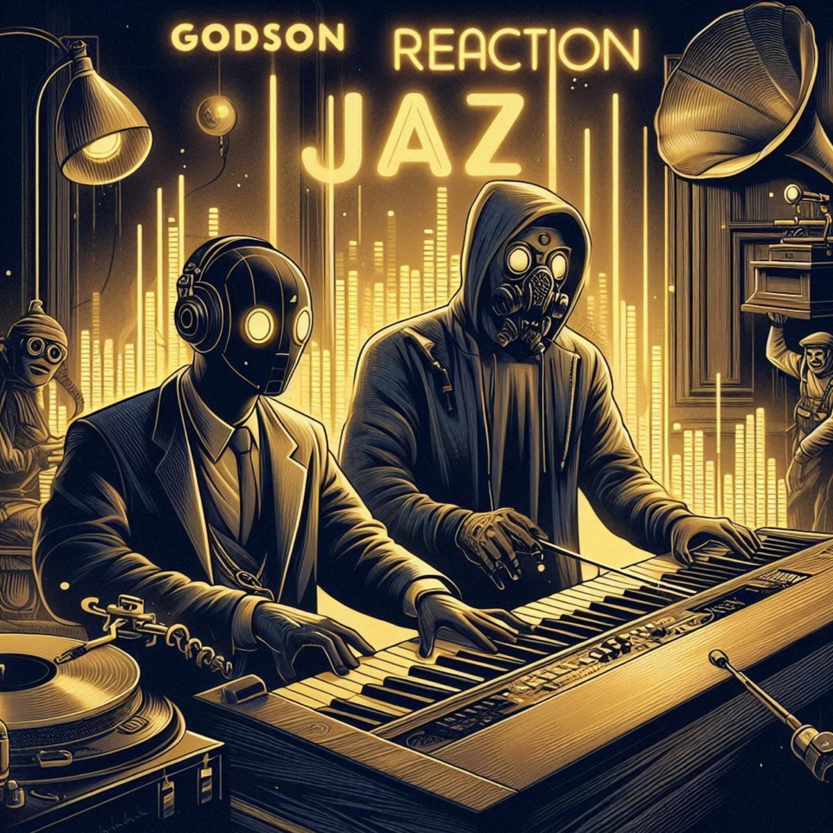 Blood on the Concrete - Single by Godson Reaction album cover