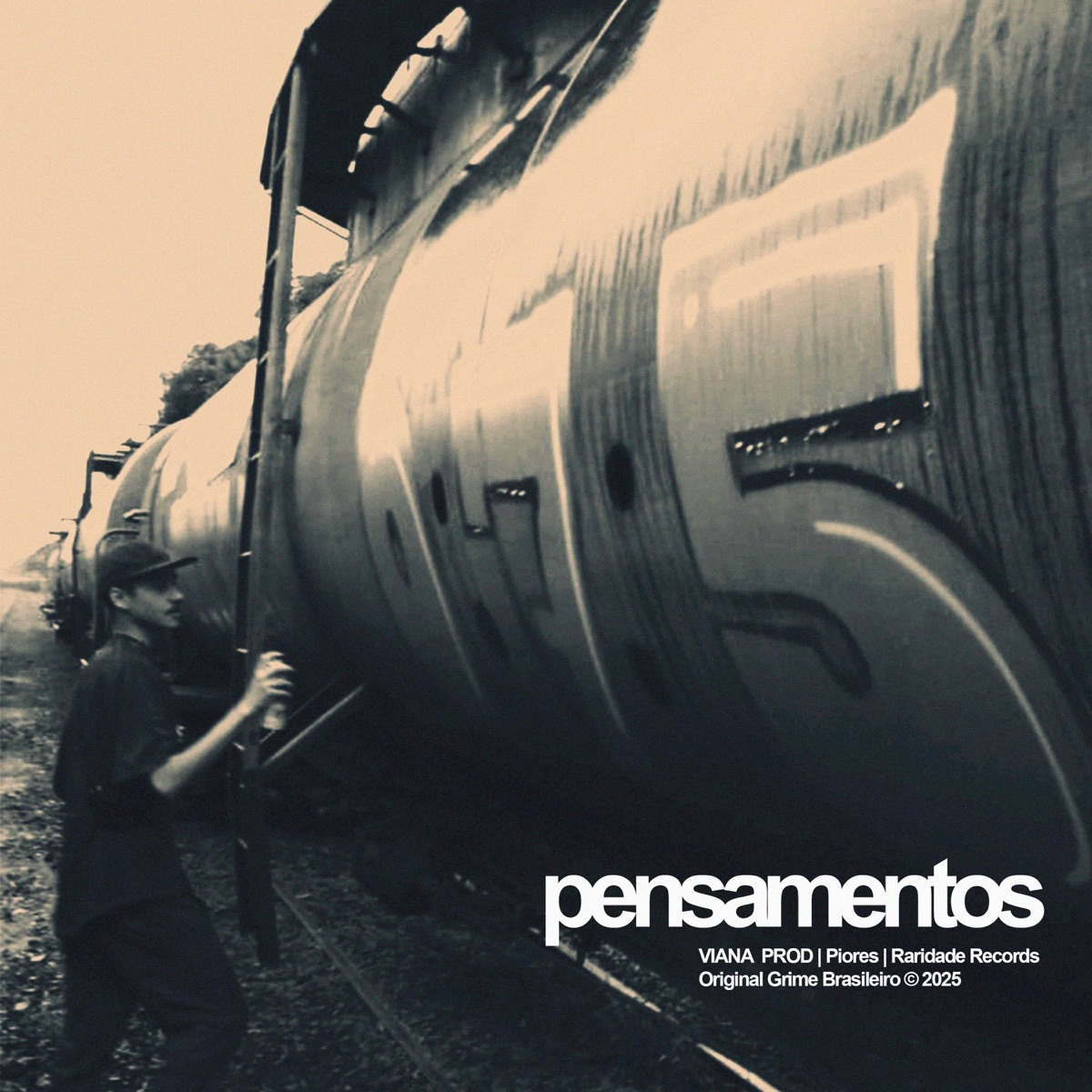 Pensamentos - Single by Piores & VIANA PROD album cover