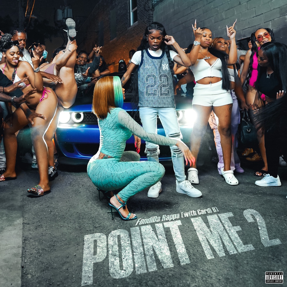 Point Me 2 - Single by FendiDa Rappa & Cardi B album cover