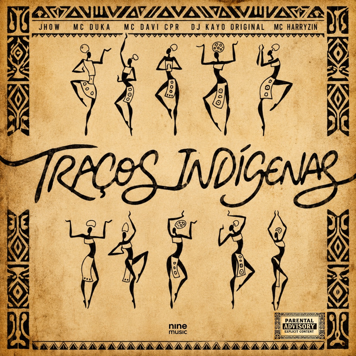 Traços Indígenas (feat. MC Harryzin) - Single by Jhow Dancer, Mc Duka, Mc Davi Cpr & DJ Kayo Original album cover