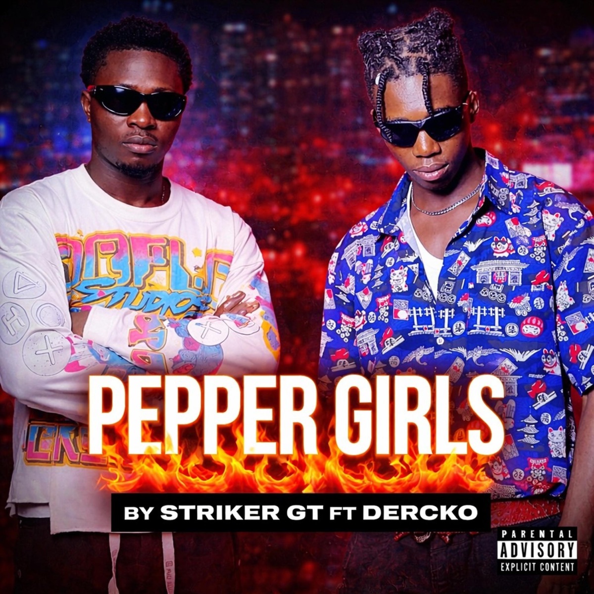 Pepper Girls (feat. Drecko spiritual) - Single by Striker Gi album cover