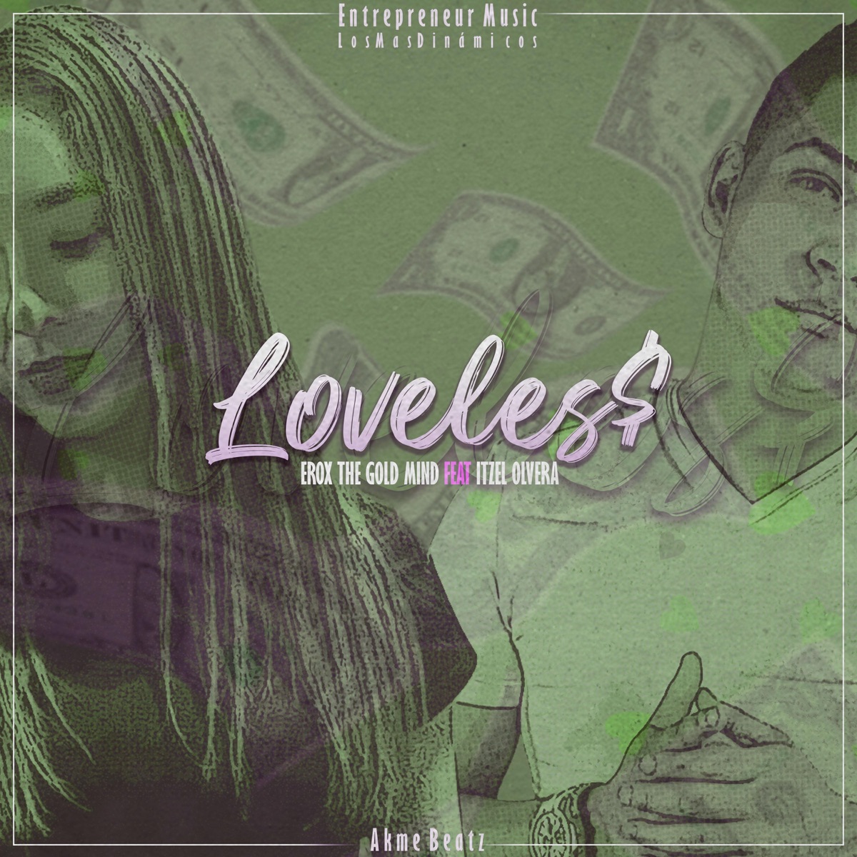 Loveles$ (feat. Itzel Olvera) - Single by Erox the Gold Mind album cover