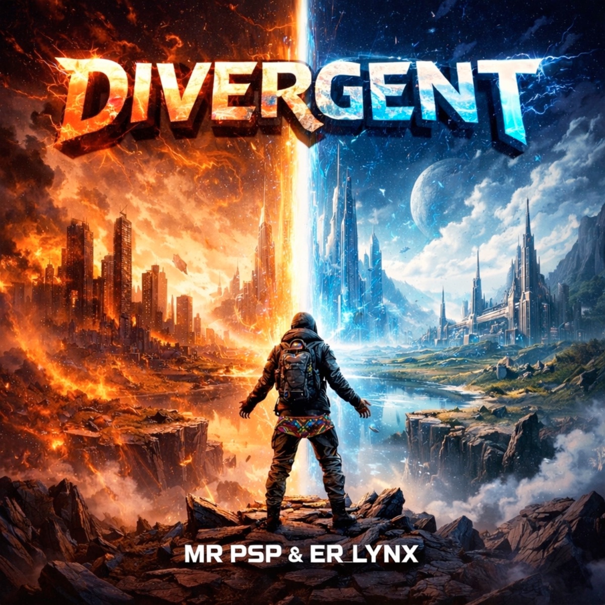 Divergent - EP by MR PSP & ER Lynx album cover