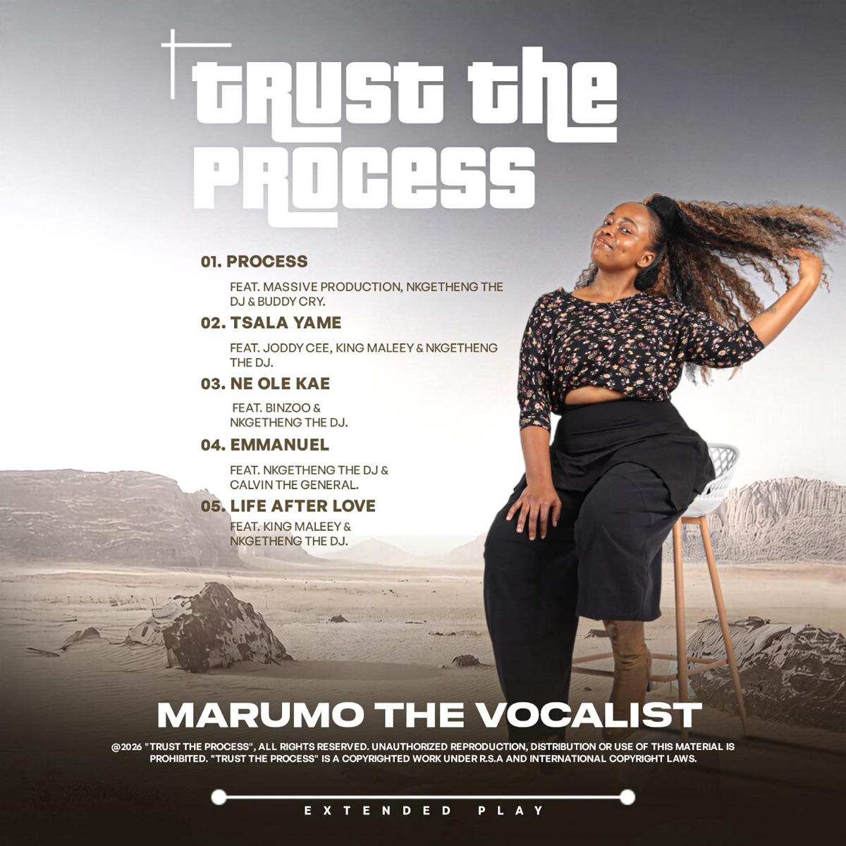 Trust The Process"Ep" - EP by Marumo the vocalist album cover