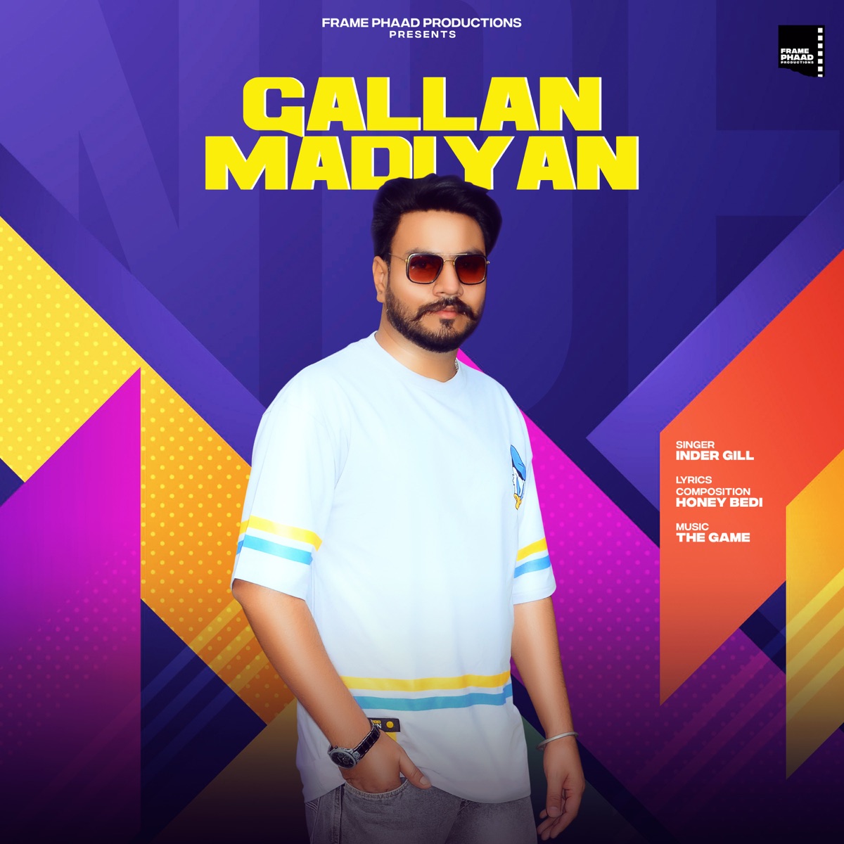 Gallan Madiyan - Single by Inder Gill album cover