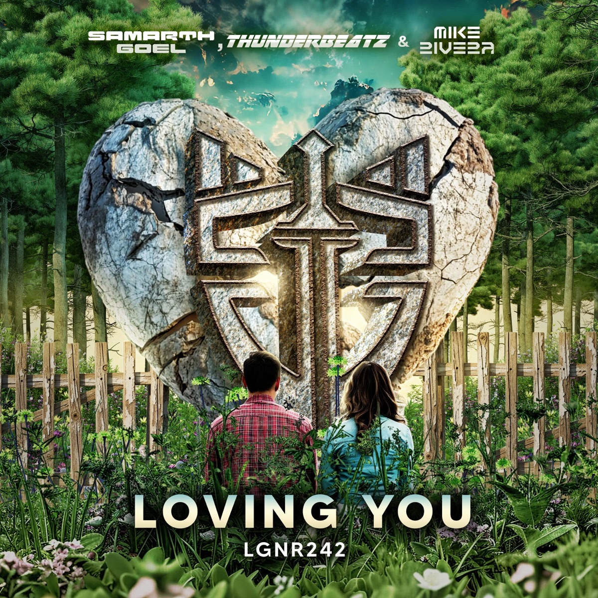 Loving You - Single by Samarth Goel, Thunderbeatz & Mike Rivera album cover